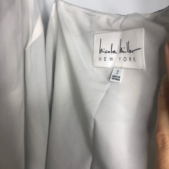 Black & White Striped Pencil Dress - Picture 6 of 8